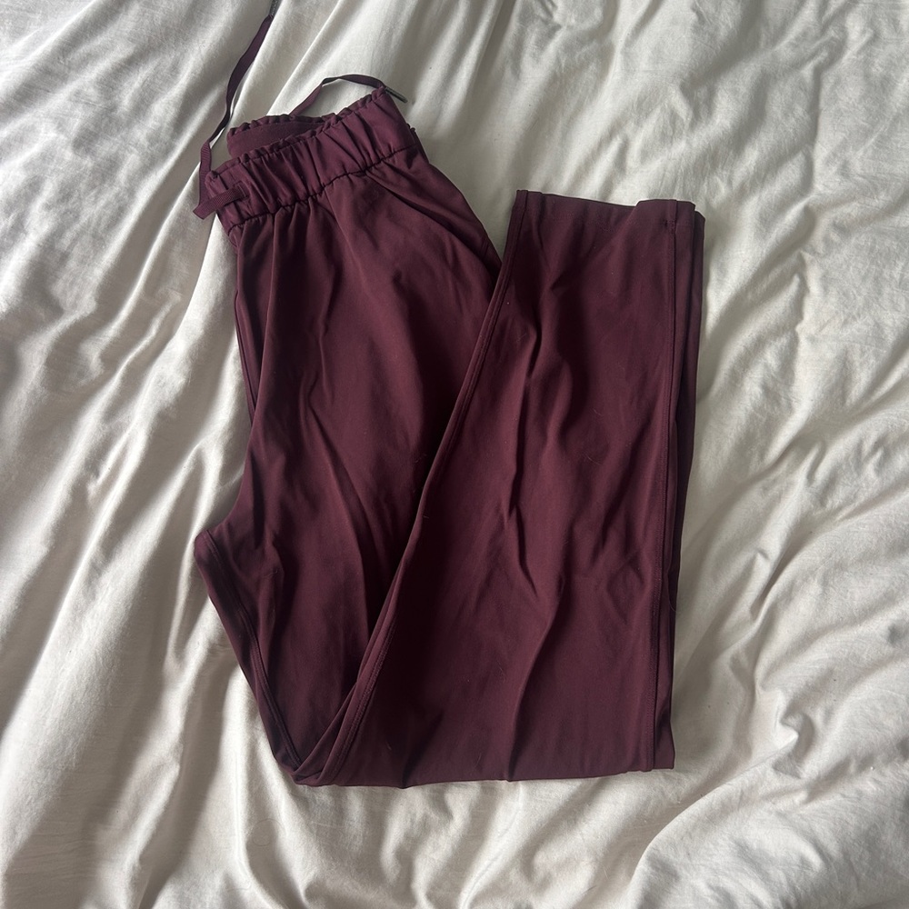 Plum Lululemon Joggers